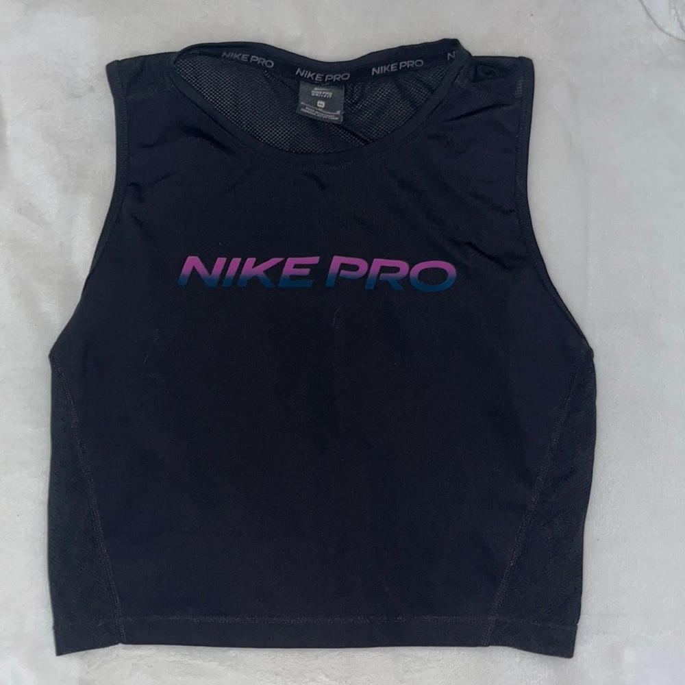 Black Nike Pro Tank Top